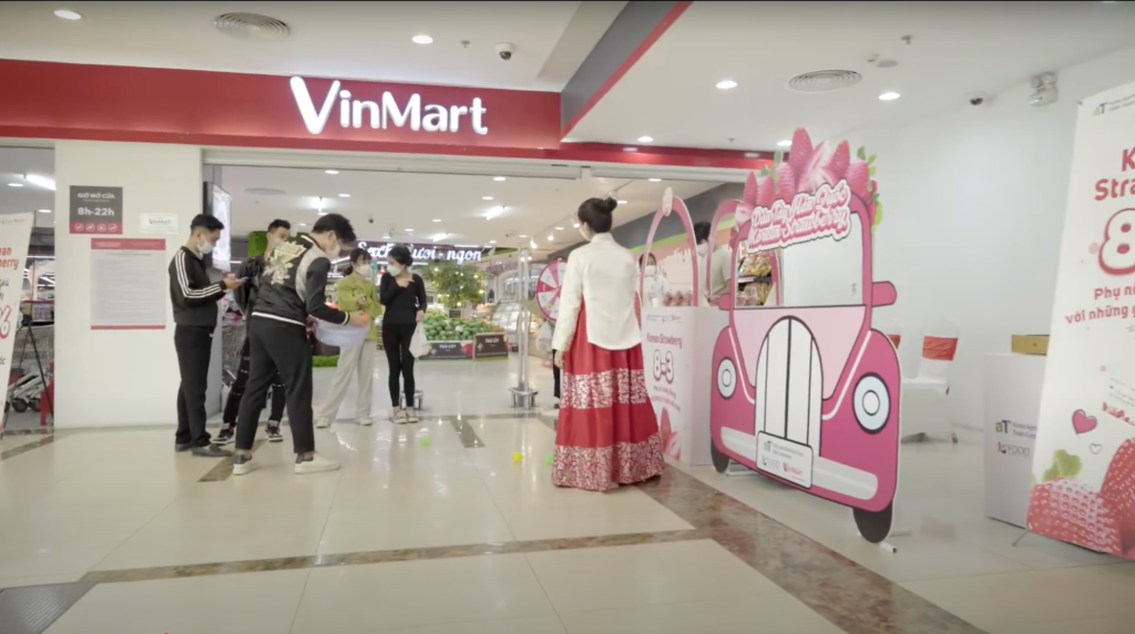 dba media Chiến dịch Quảng bá Dâu tây Hàn Quốc