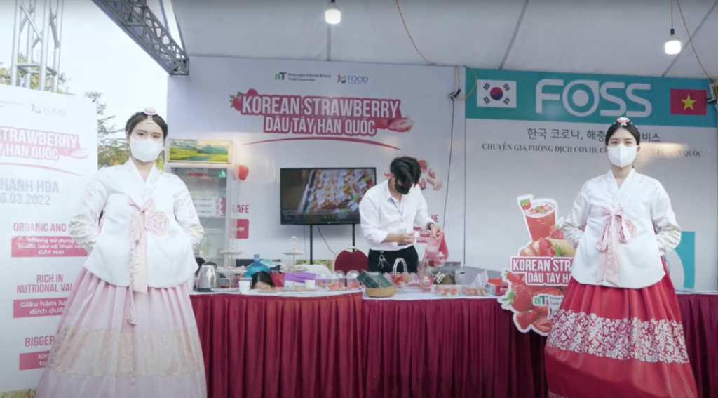 dba media Quảng bá Dâu tây Hàn Quốc FLC Thanh Hoá