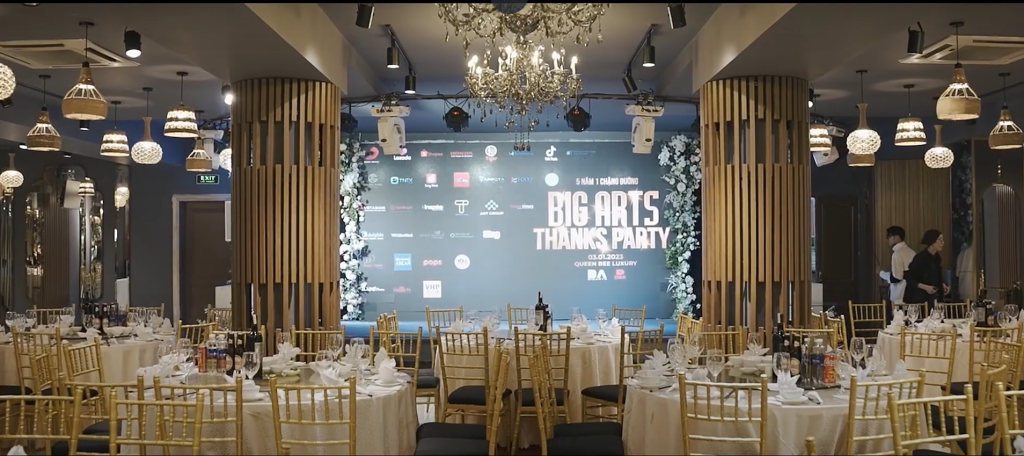 big arts entertainment sự kiện do dba media tổ chức